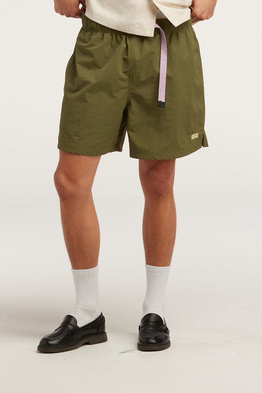 Adventure Shorts - Khaki Green