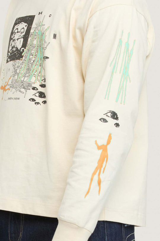Shared Purpose LS Tee - Mushroom