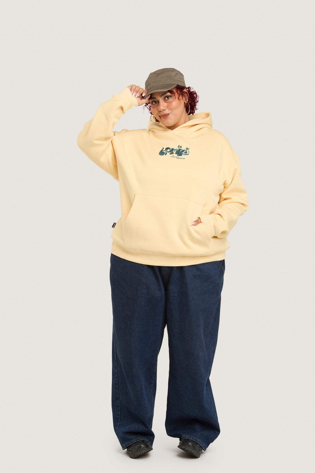 Positive Purpose Hoodie - Butter