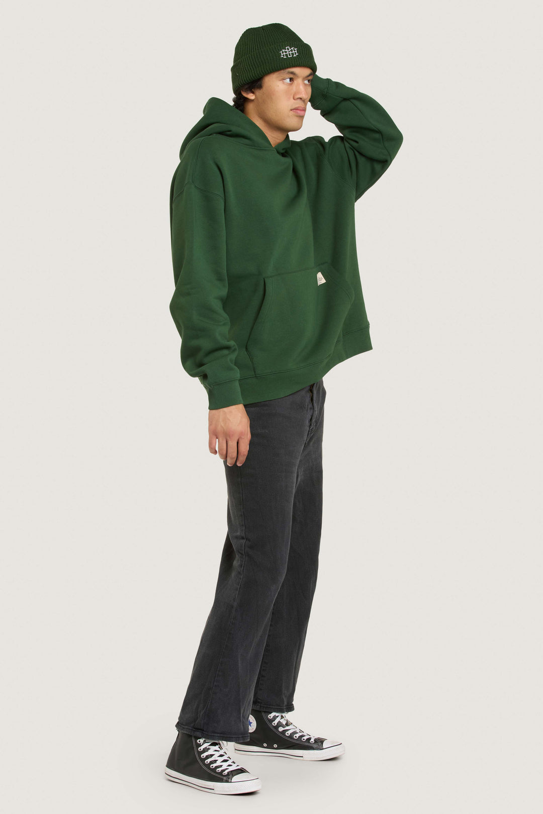 Heavy Weight Hoodie - Dark Green