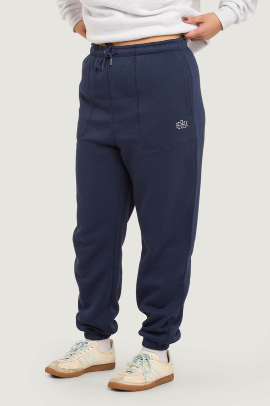 Monogram Trackpants - Navy