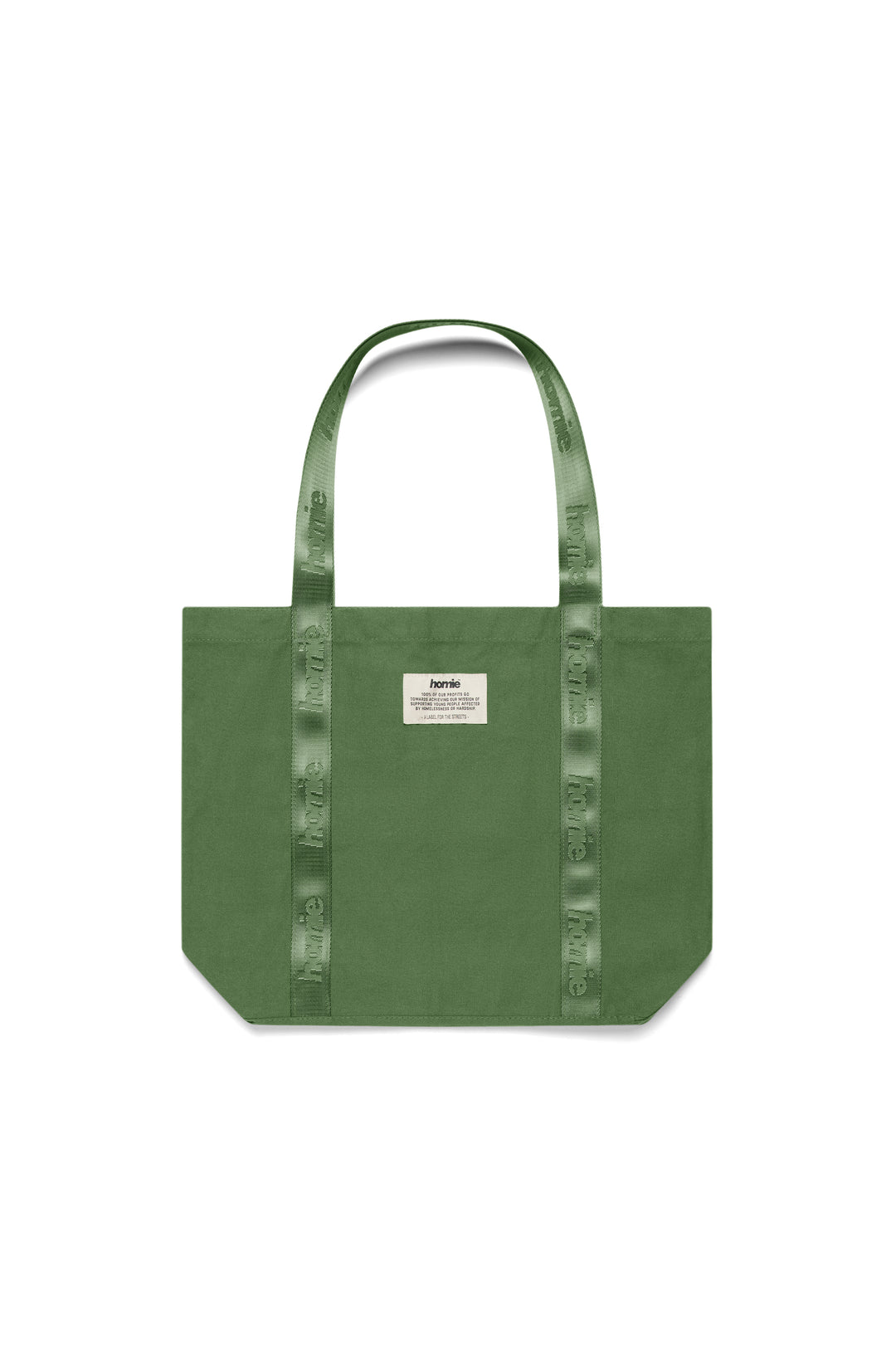 Heavy Weight Tote Bag - Khaki Green