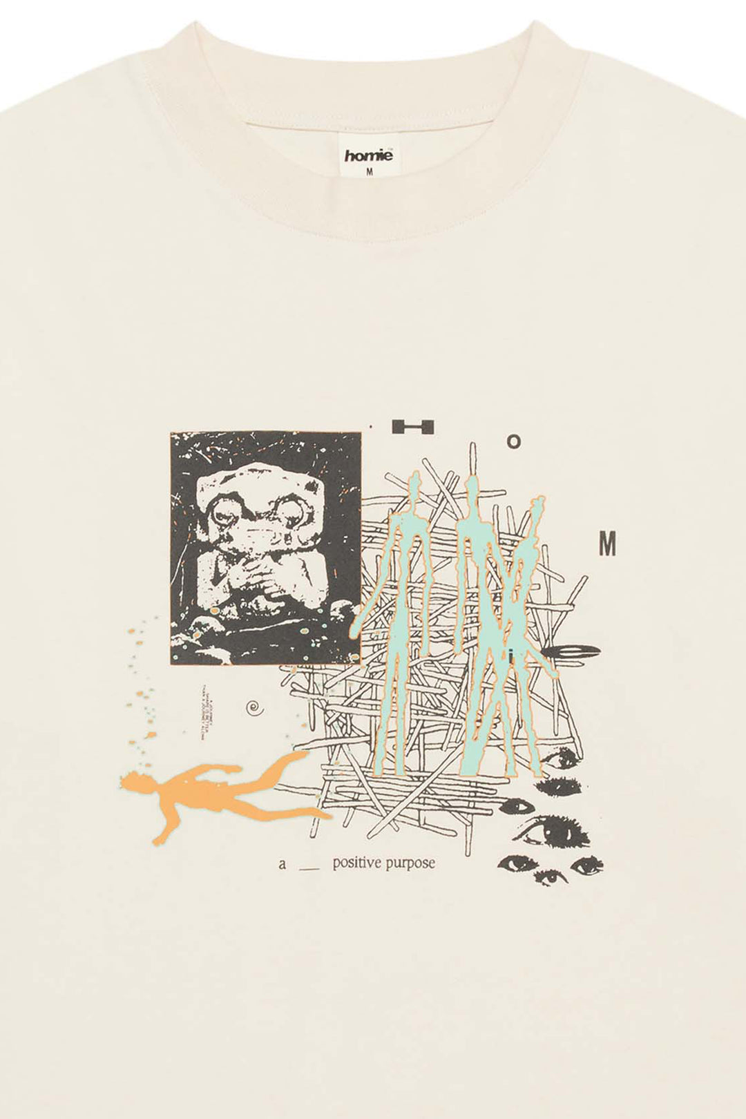 Shared Purpose LS Tee - Mushroom