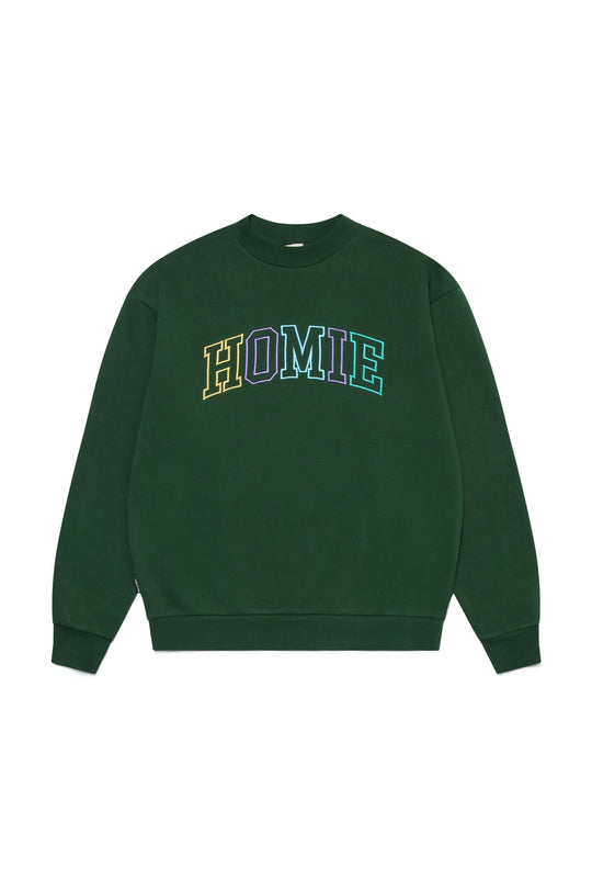 College Crewneck - Forest Green