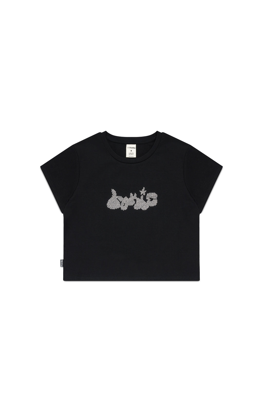 Shining Star Baby Tee - Black