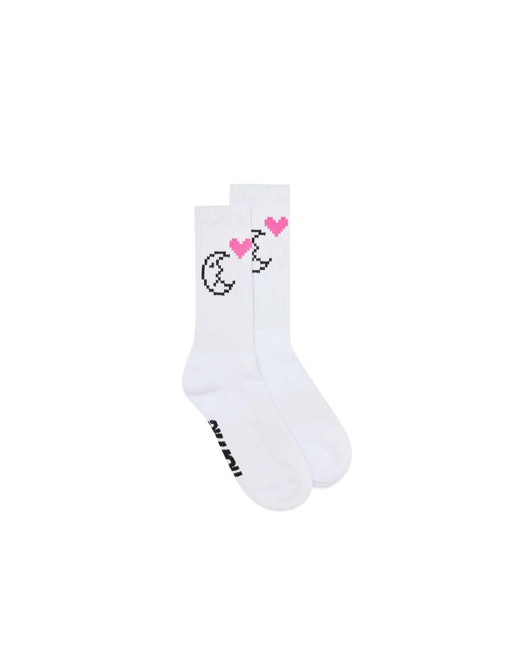 Moon Socks - White