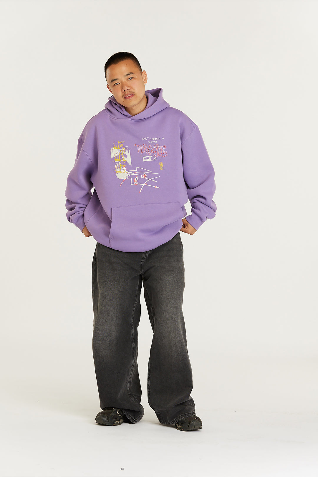 Art & Design Hoodie - Lilac