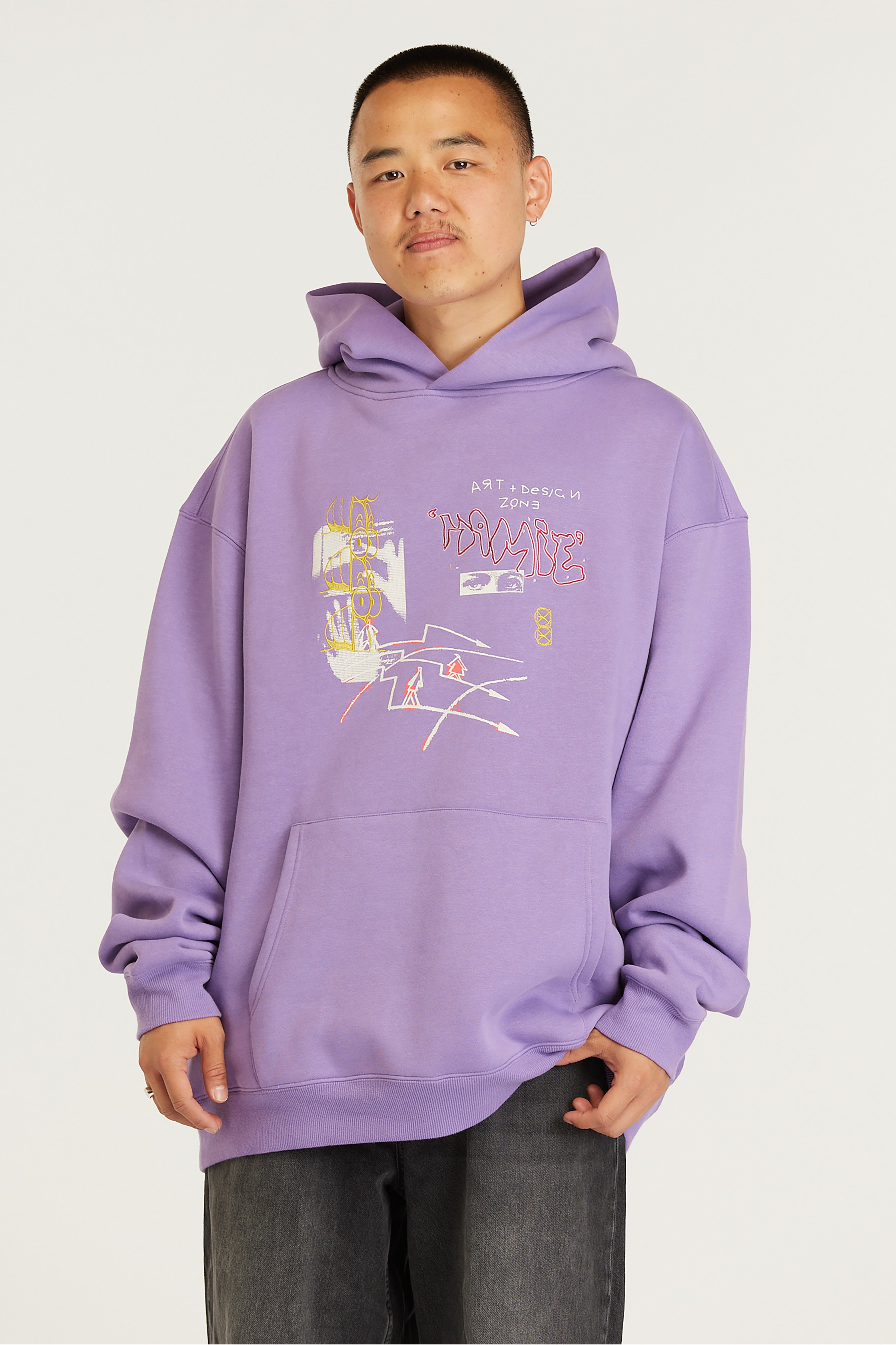 Art & Design Hoodie - Lilac