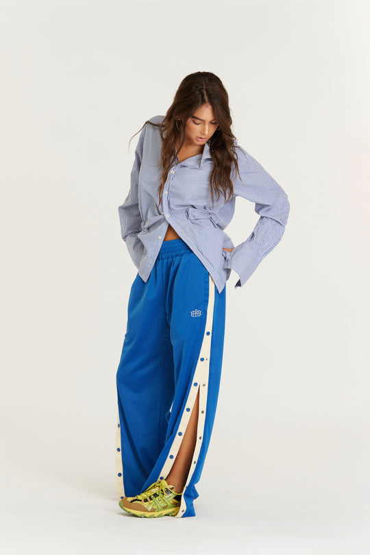 Snap Pant - Blue