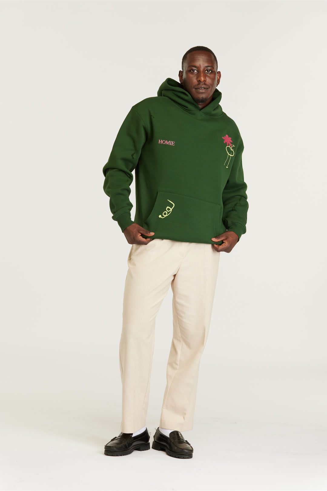 Perfections Hoodie - Pine Green