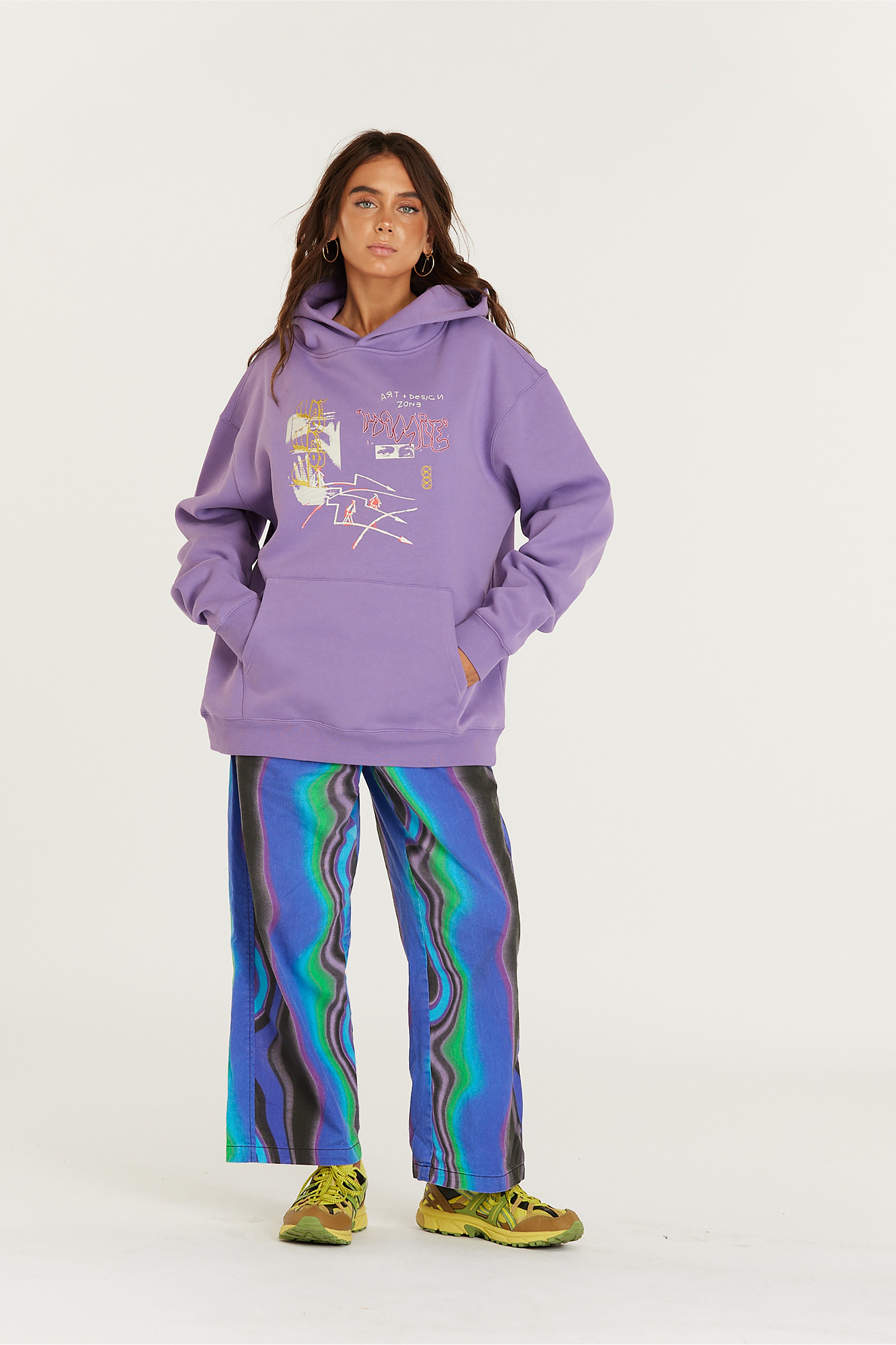 Art & Design Hoodie - Lilac