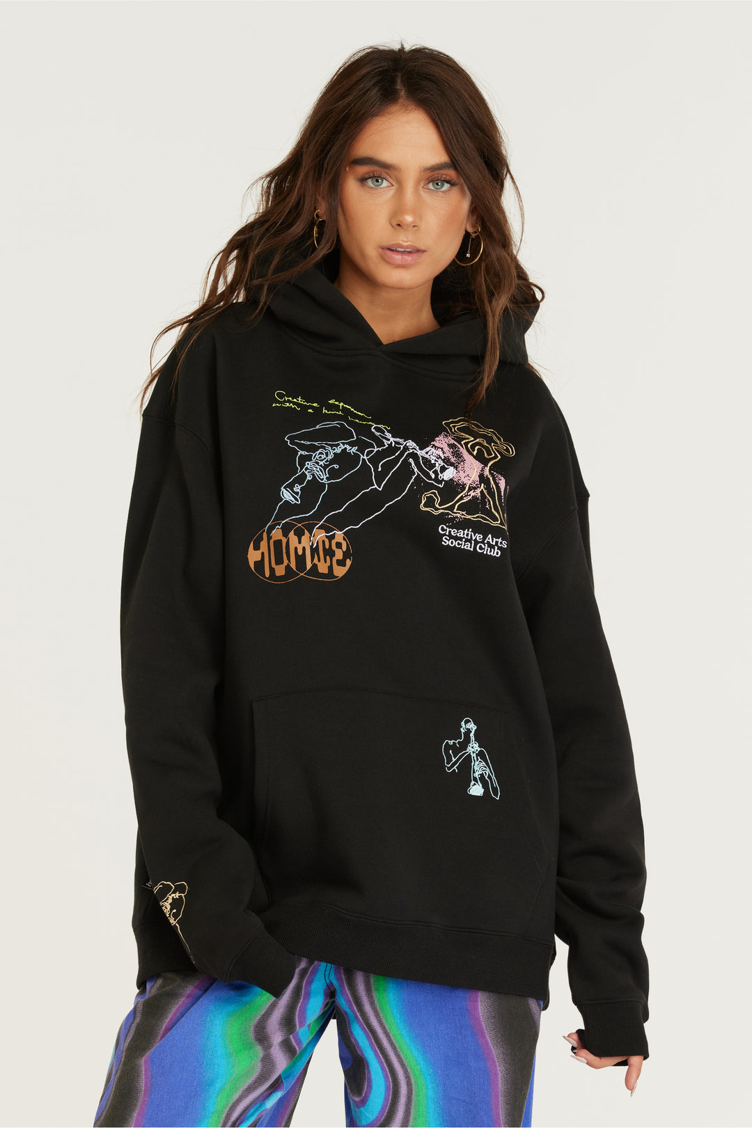 Creative Arts Hoodie - Black