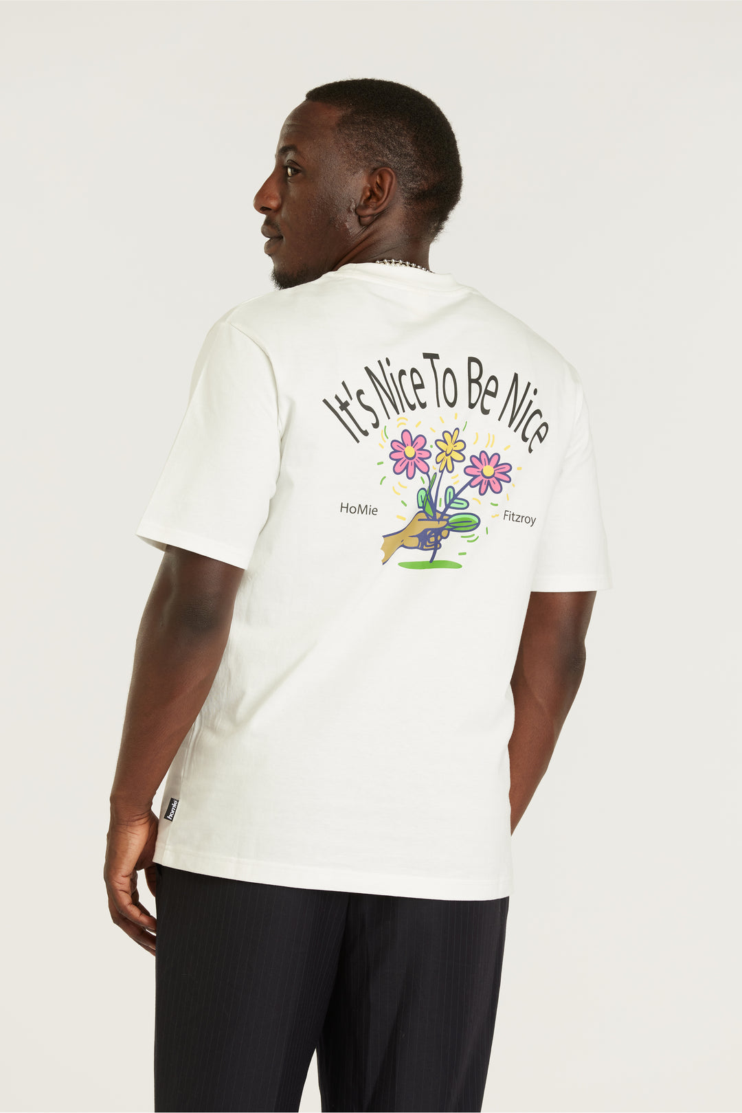 Nice To Be Nice Tee - White