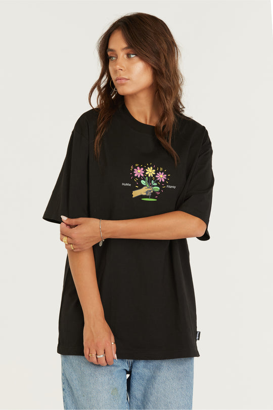 Nice To Be Nice Tee - Black (M)