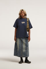 Stamp Tee - Navy