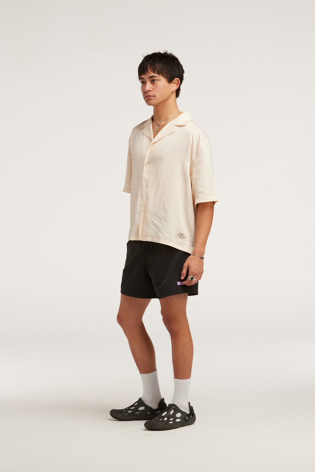 North Star Cuban Shirt - Cream