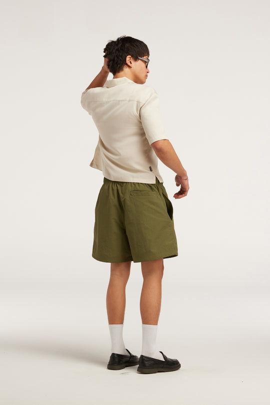 Adventure Shorts - Khaki Green