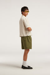 Digital Dream Cuban Shirt - Mushroom
