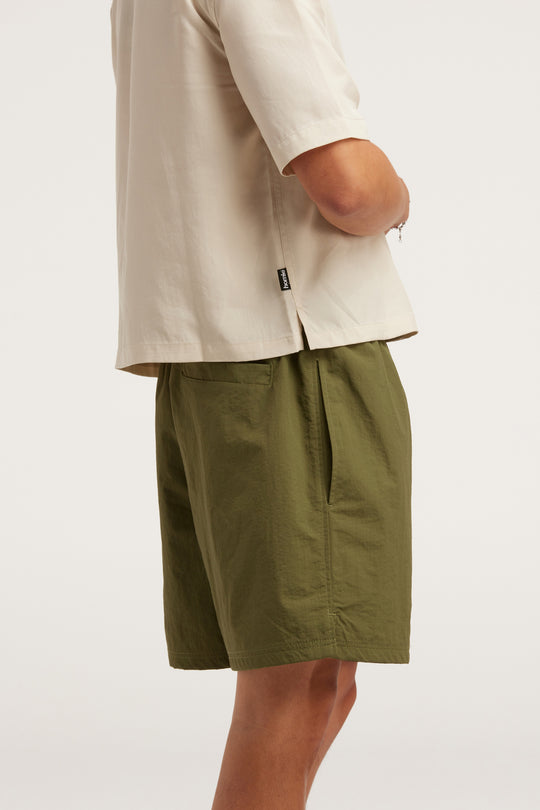 Adventure Shorts - Khaki Green