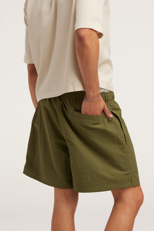 Adventure Shorts - Khaki Green