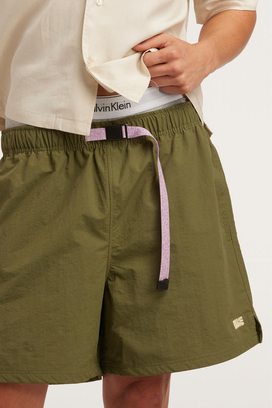 Adventure Shorts - Khaki Green