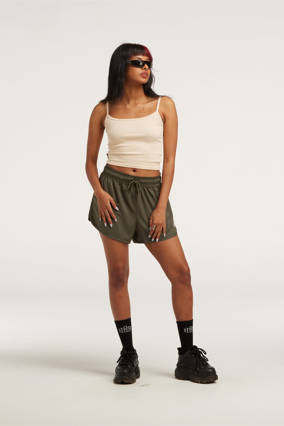 Track Shorts - Forest Green