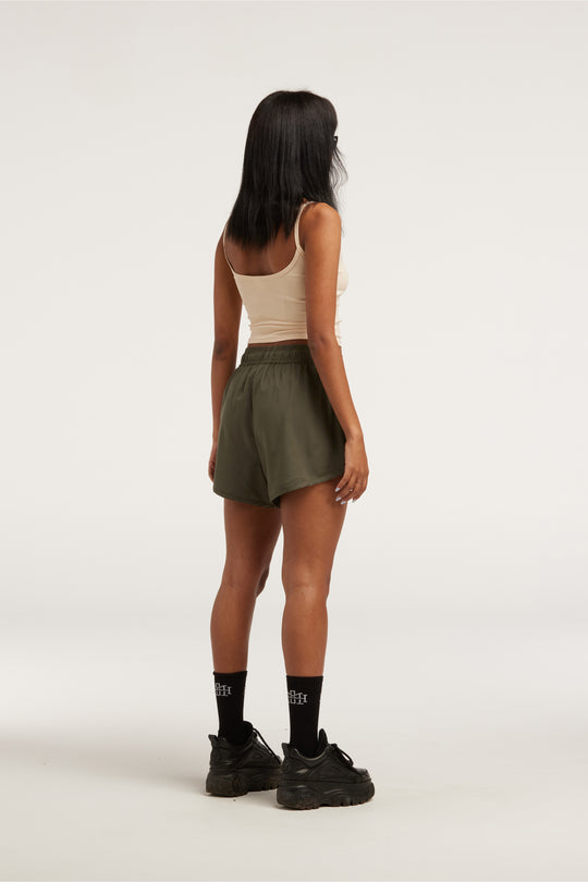 Track Shorts - Forest Green