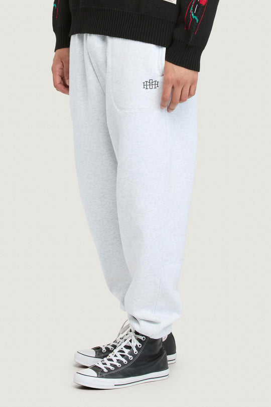 Monogram Trackpants - White Marle