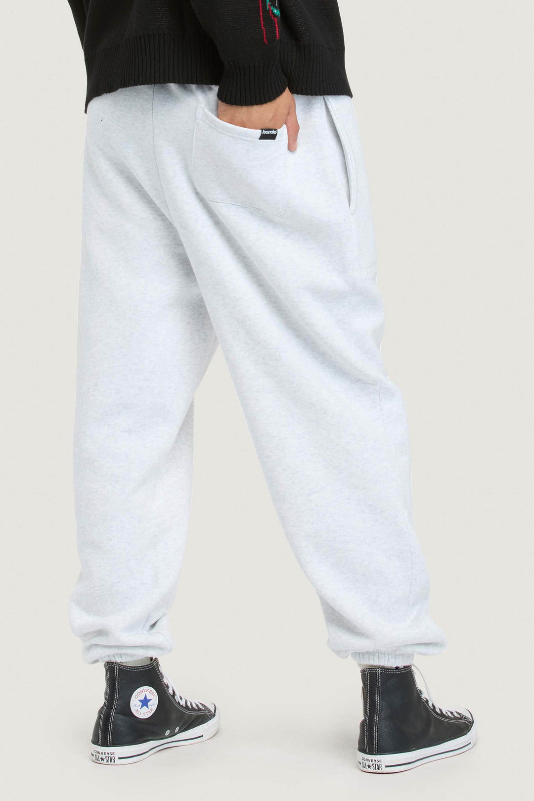 Monogram Trackpants - White Marle