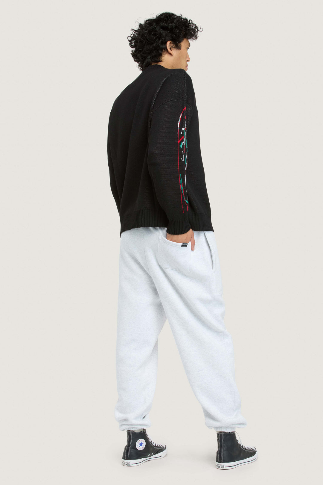 Monogram Trackpants - White Marle