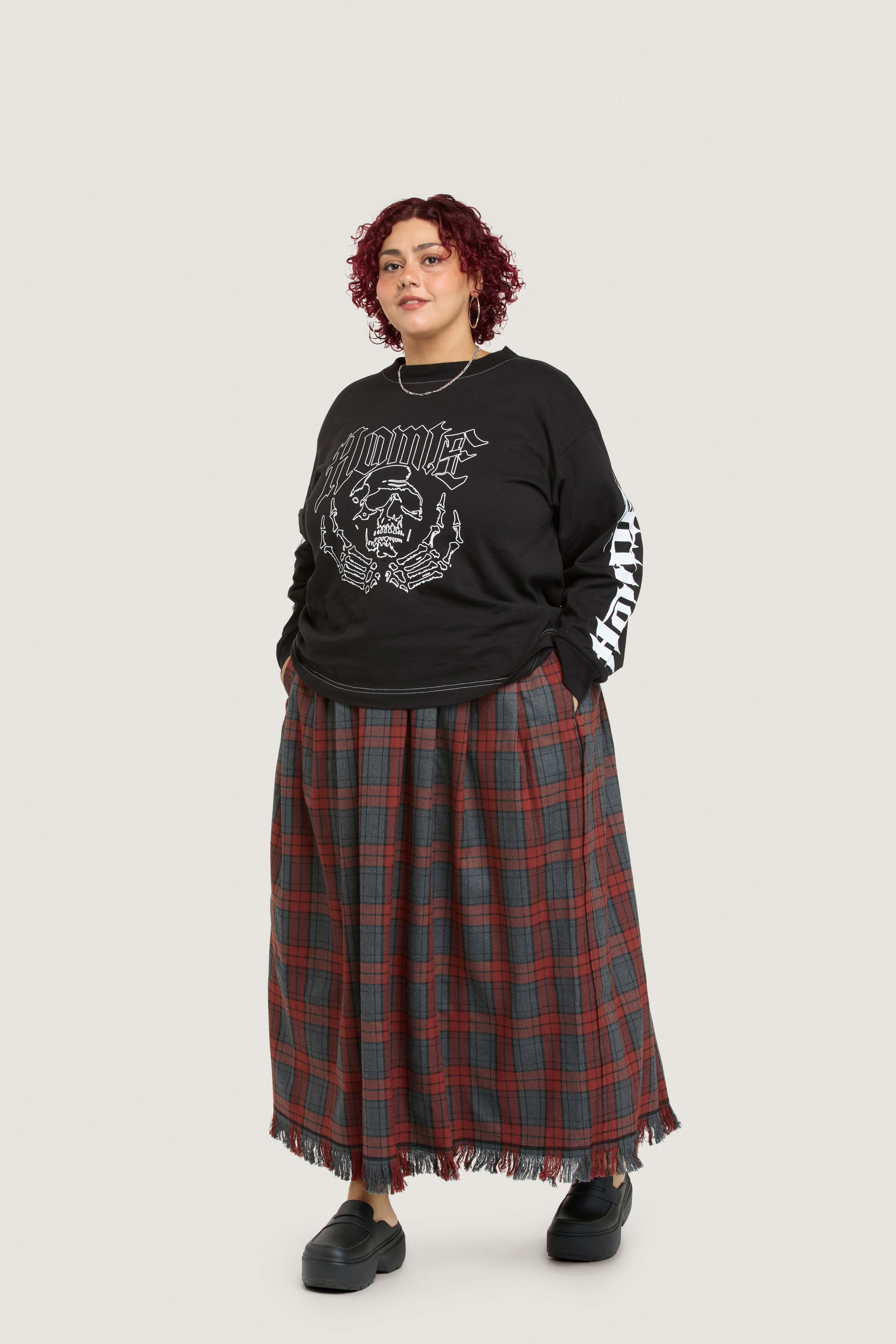 KB Tartan Skirt - Red Tartan