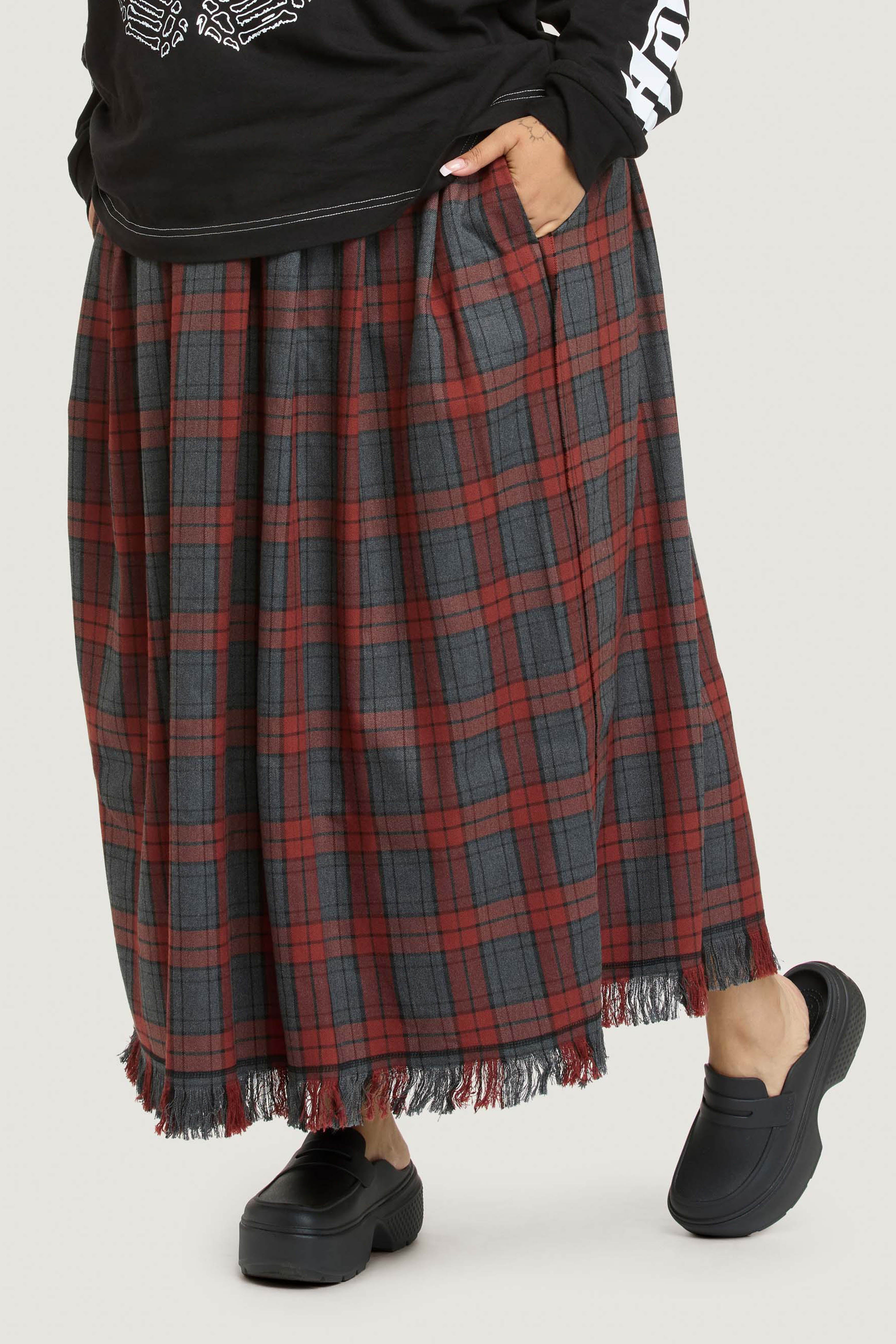 KB Tartan Skirt - Red Tartan