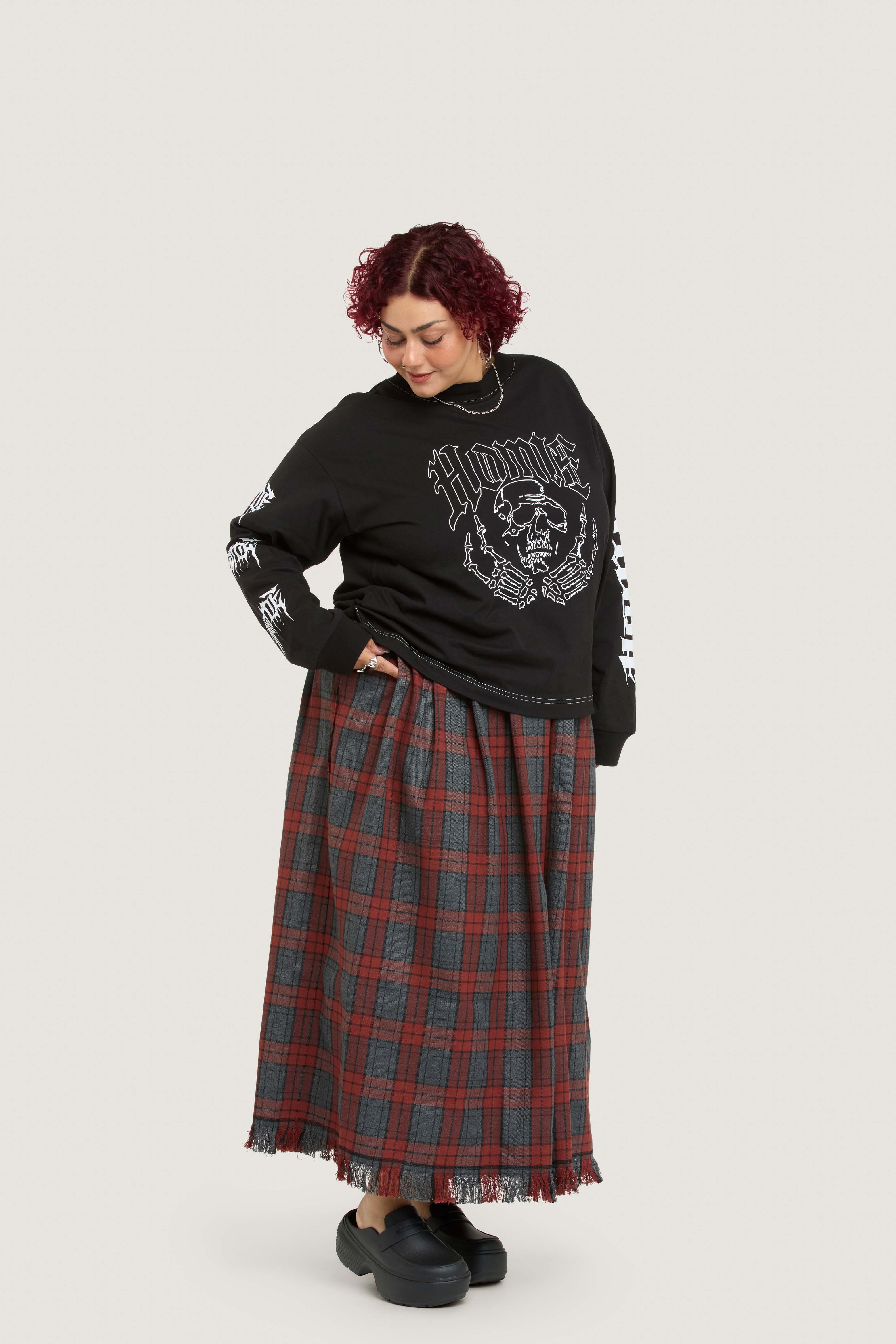 KB Tartan Skirt - Red Tartan