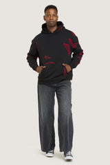 Flower Hoodie - Black