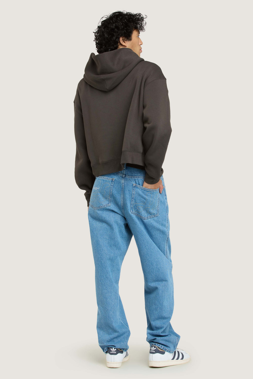 World of Difference Zip Hoodie - Charcoal