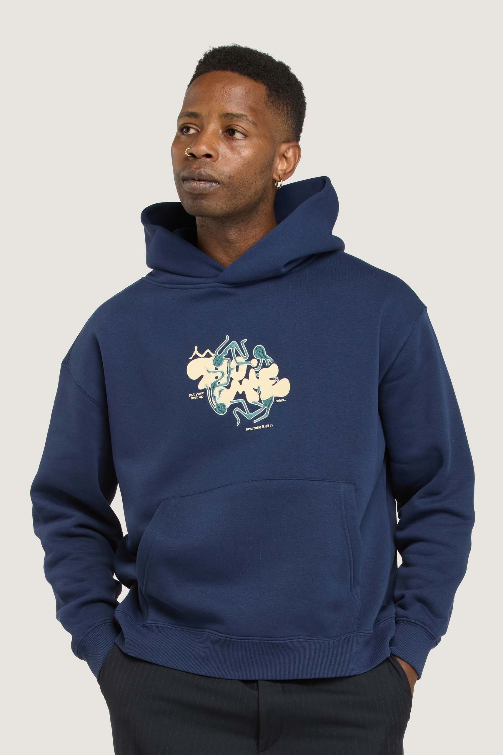 Relax Hoodie - Navy