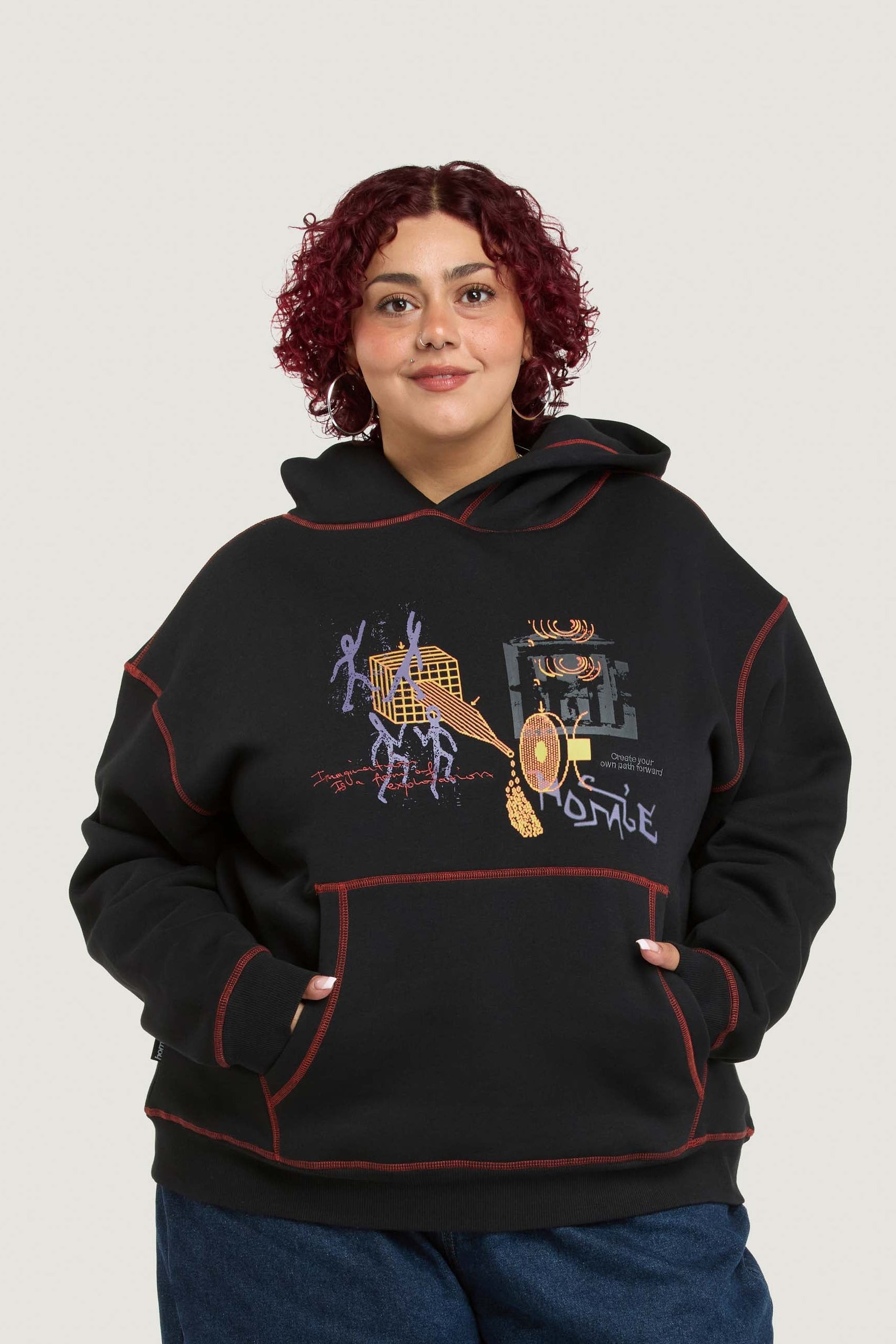 Imagination Hoodie - Black