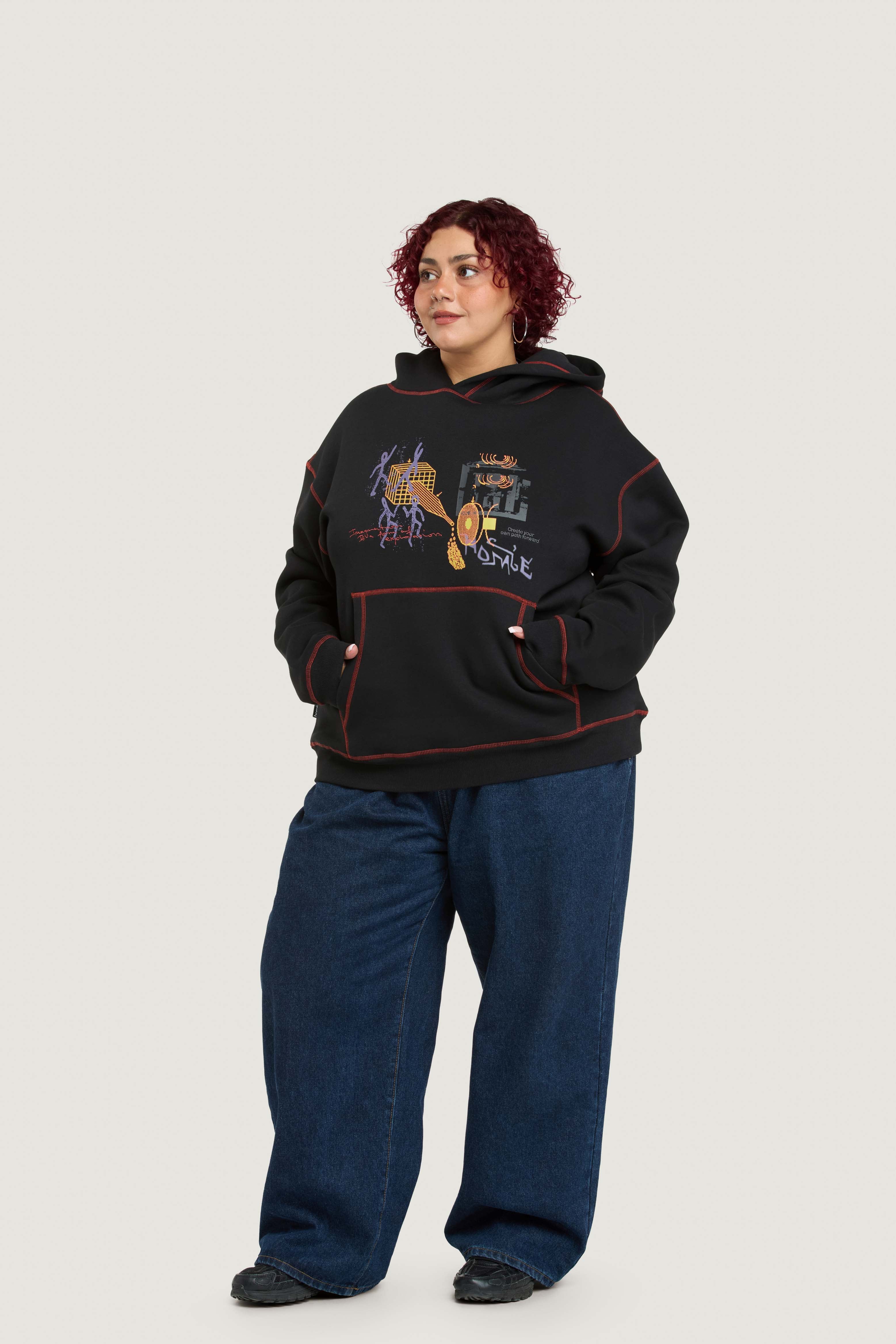 Imagination Hoodie - Black