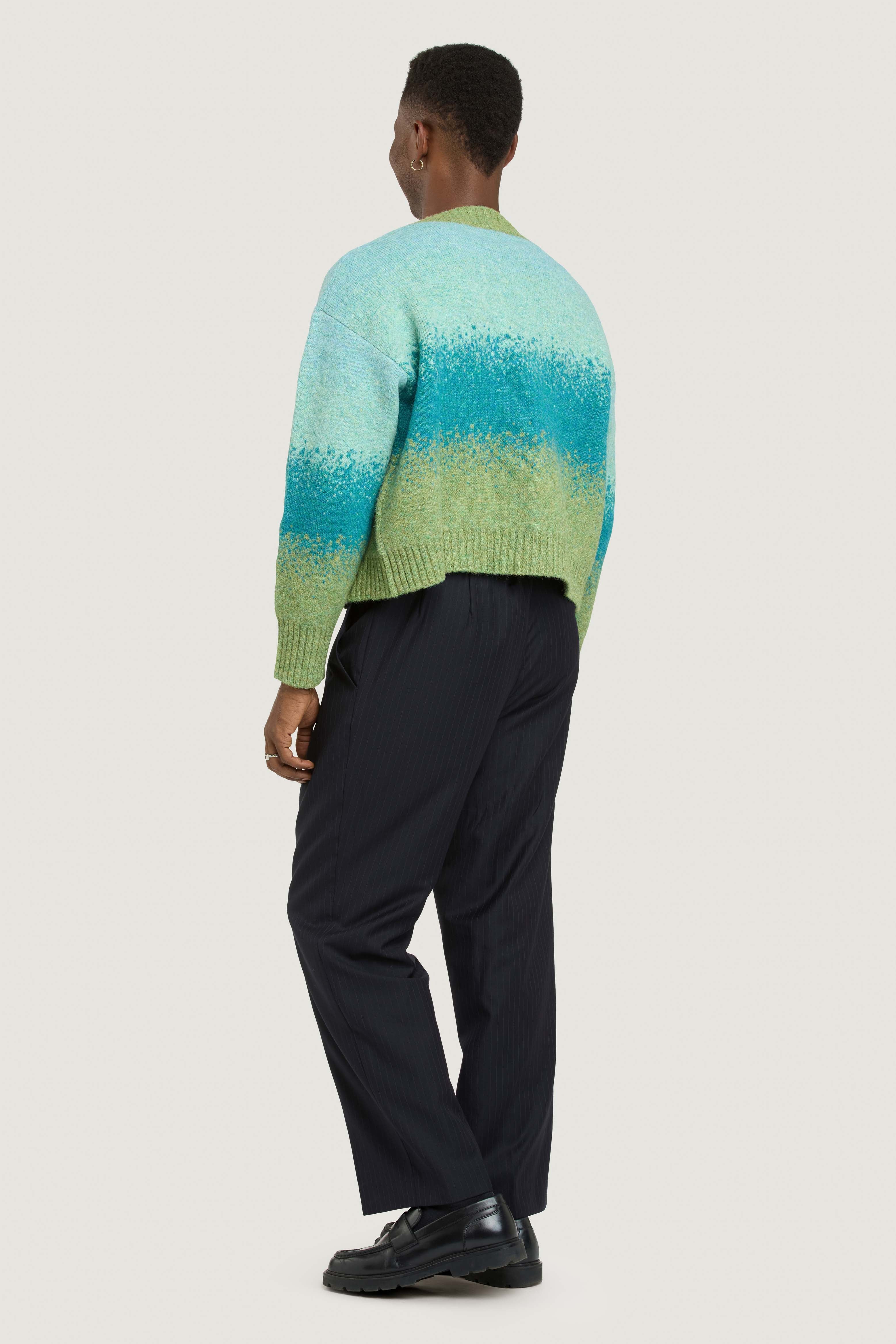 Rosie Cropped Knit Cardigan - Multi