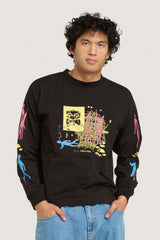 Shared Purpose LS Tee - Black