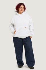 Heavy Weight Hoodie - White Marle