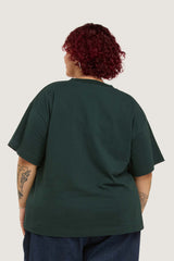 Rainbow Tee - Pine Green