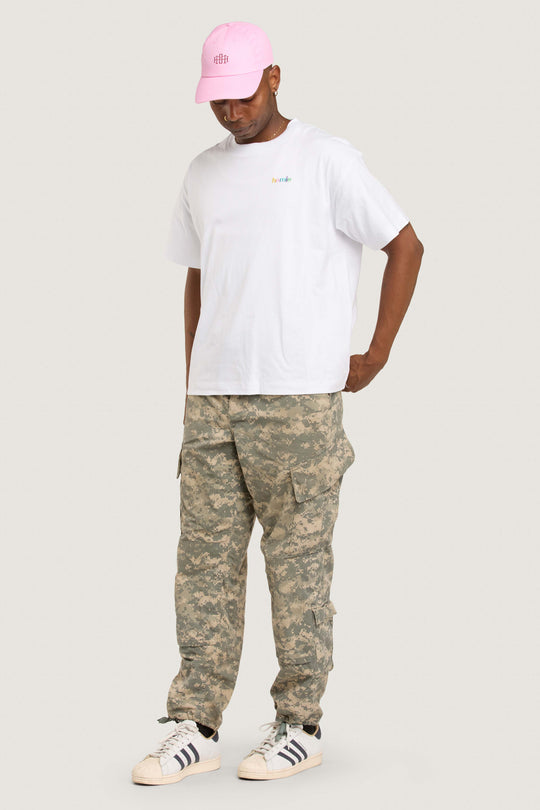 Rainbow Tee - White
