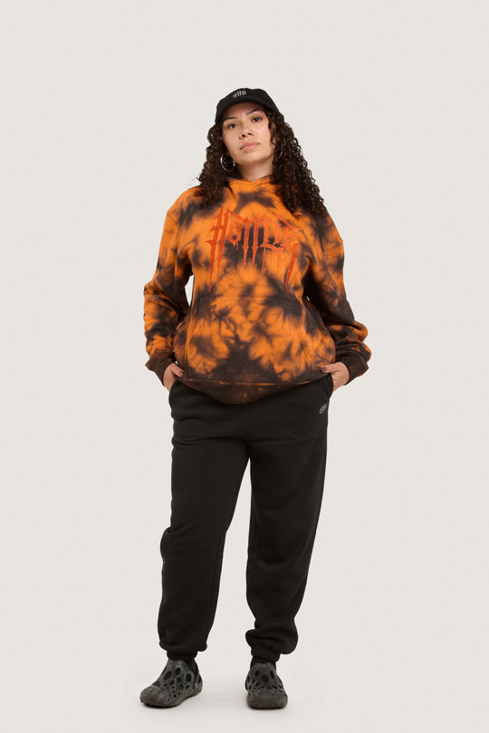 Gothic Hoodie - Black / Bleached