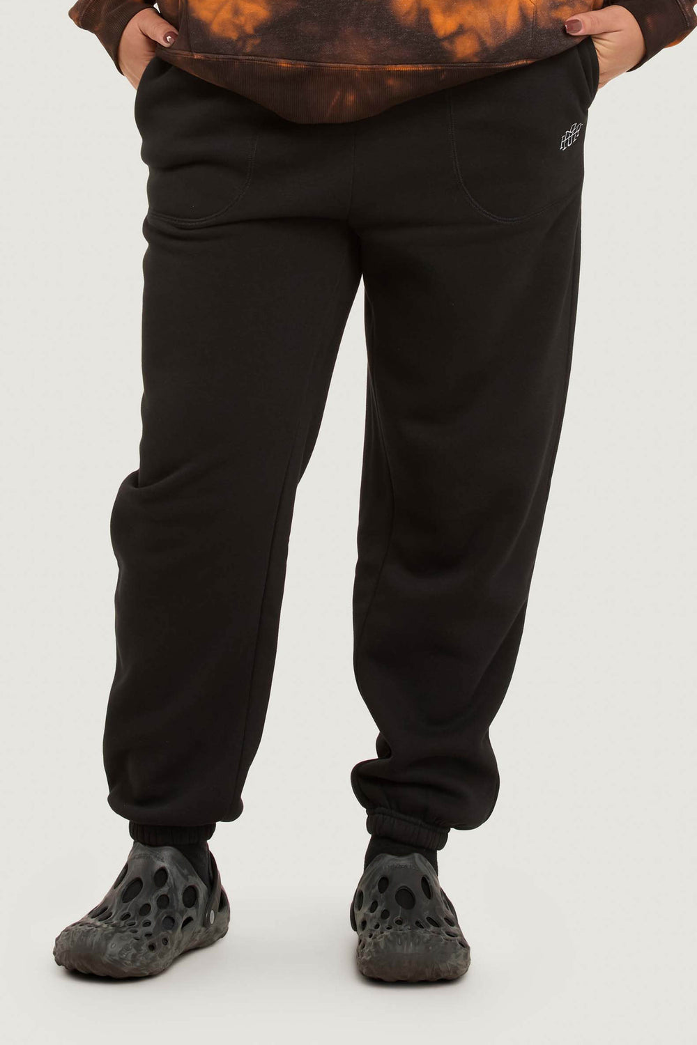 Monogram Trackpants - Black