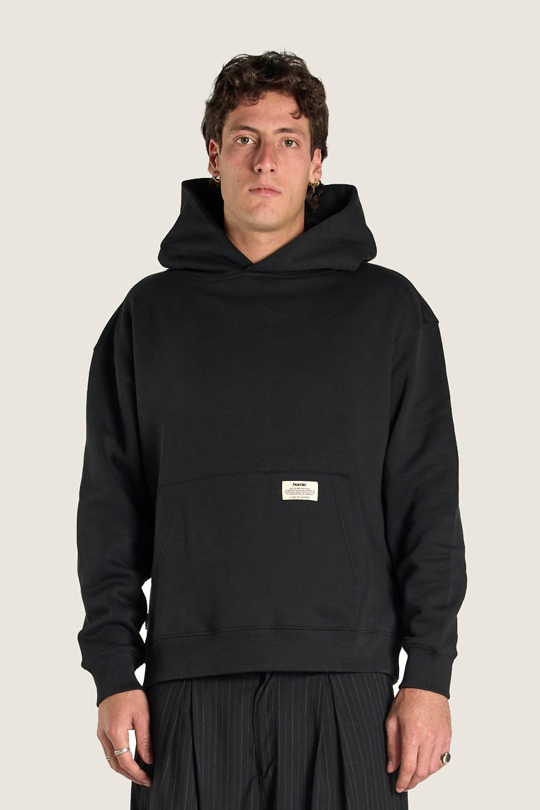 Heavy Weight Hoodie - Black