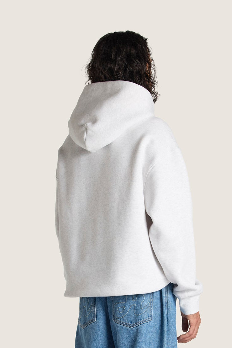 Heavy Weight Hoodie - White Marle