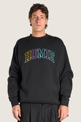 College Crewneck - Black