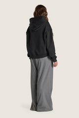 Shadow Zip Hoodie  - Black