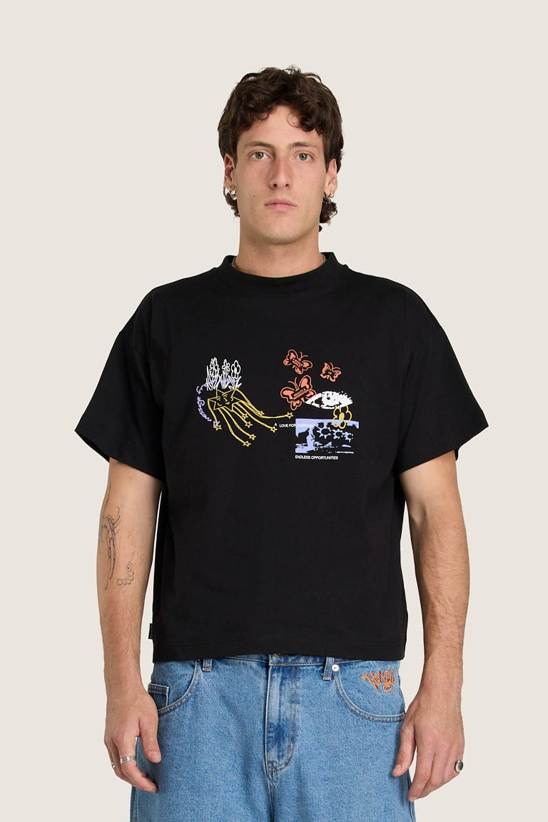 Message Tee - Black